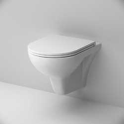 Унитаз подвесной FlashClean с сиденьем микролифт 26309